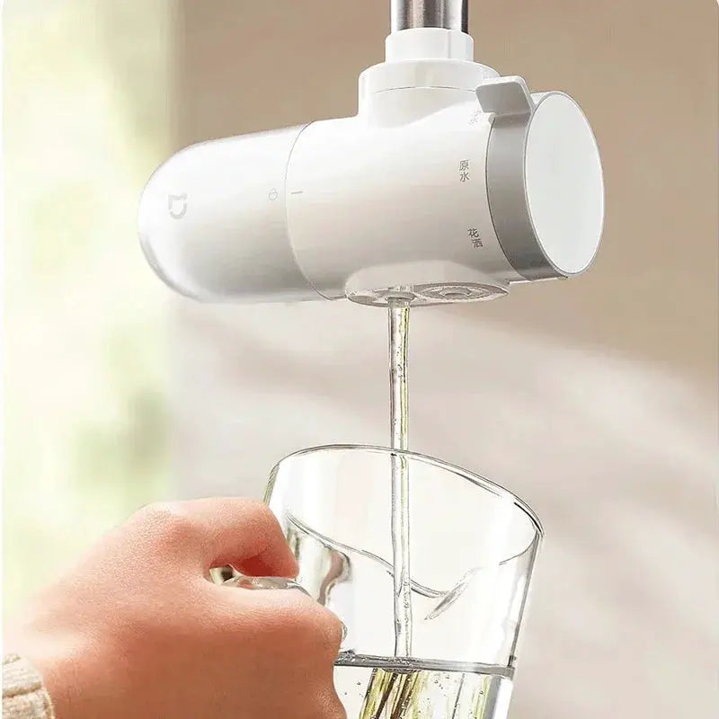 New XIAOMI Mijia Faucet Water Purifier 2 Household Kitchen Tap Visible Water Filter Activated Carbon Percolator System from PriceLows™