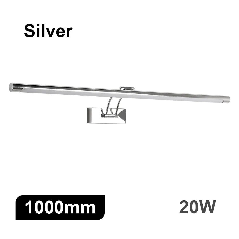 Modern Interior Wall Lamp 80 100cm Led Apply wall light Black Silver Bathroom Lighting Wall Mounted Picture Light Wall Sconce from PriceLows™