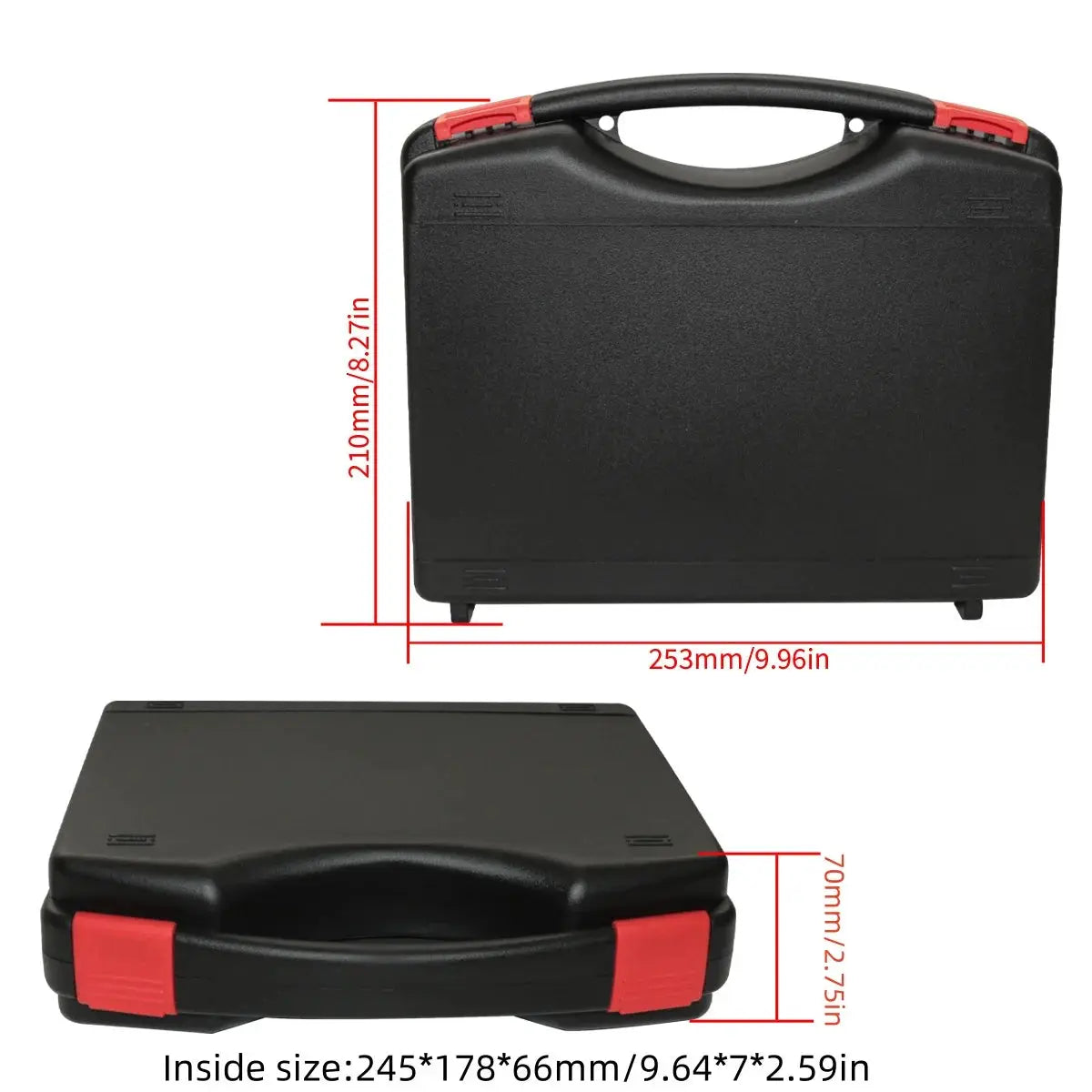 1PC Portable Multifunction Hardware Tool Box – Lightweight Plastic Storage Case for Instruments,Outdoor & Indoor Use from PriceLows™