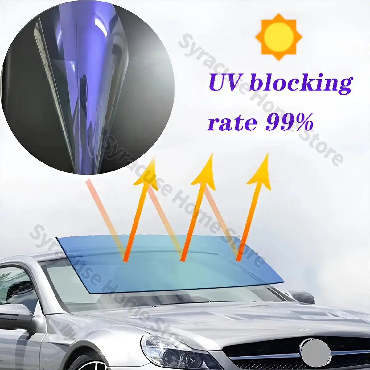 Purple Chameleon Film High Definition Window Tint Film High Insulation Windshield Tint Chameleon Tint Film For Car Window from PriceLows™
