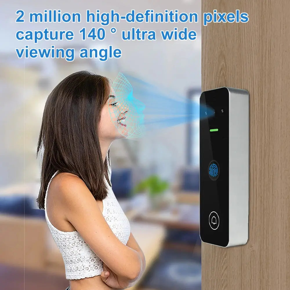 Video Intercom | Smart WiFi | Biometric | IP65 Metal Case