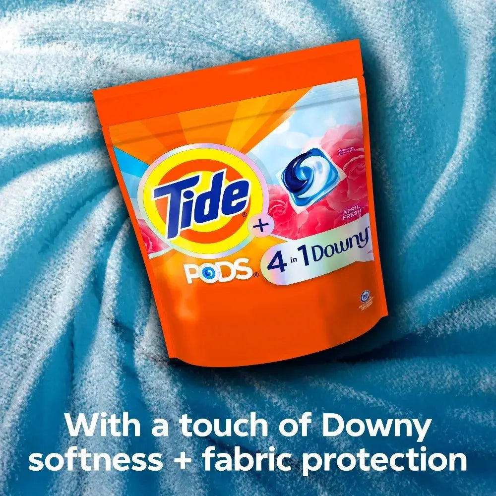 Laundry Detergent Pods | 4-In-1 Formula | April Fresh Scent | 11 Count