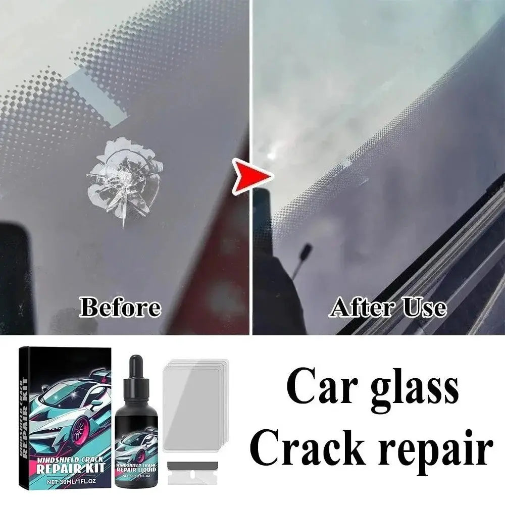 Windscreen Crack Repair Kit | Auto Glass Repair | All Vehicle Types | Universal