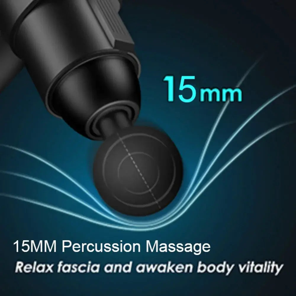 Massage Gun | 24V Power | 12 Speed Levels | Hot Cold Compress