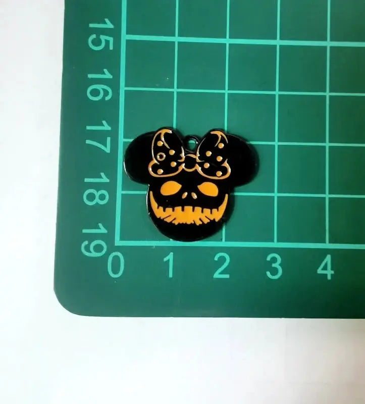 Halloween Pendant Charms | Metal Design | Cartoon Pattern | 10 Piece Set