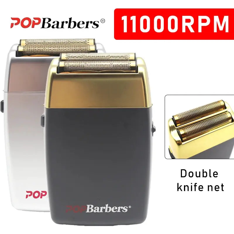 Beard Trimmer | 11000 RPM | USB Rechargeable Lithium 1400mAh | POP Barbers P620