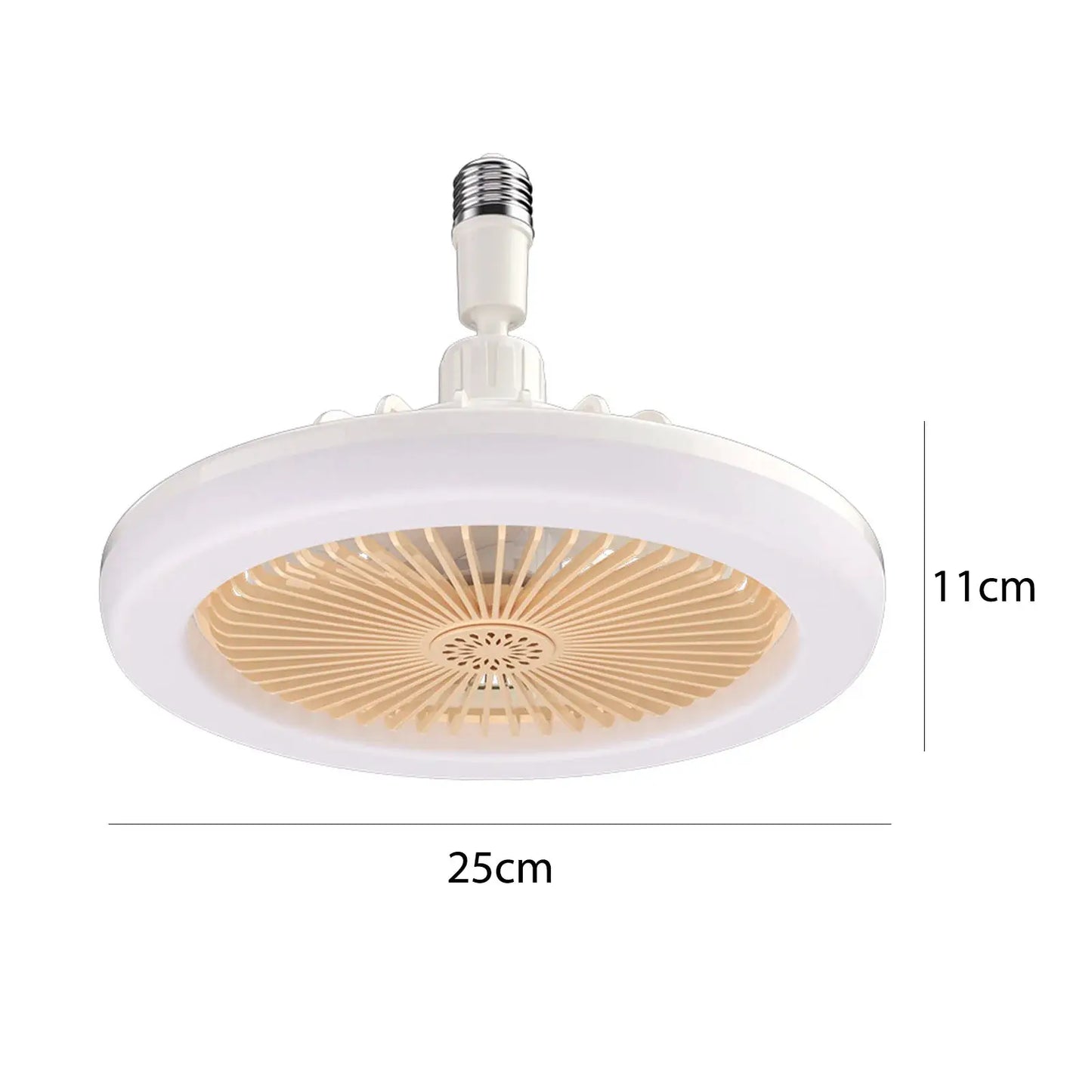 LED Fan Lamp Universal E27 Light Holder Aroma Ceiling Fan Lights with Remote Control 3 Speeds Wind Mute for Bedroom Dormitory from PriceLows™