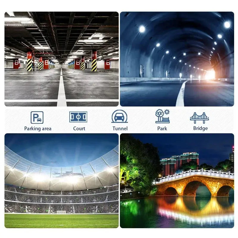 LED Floodlight | IP65 Waterproof | Aluminum Housing | 50W 100W