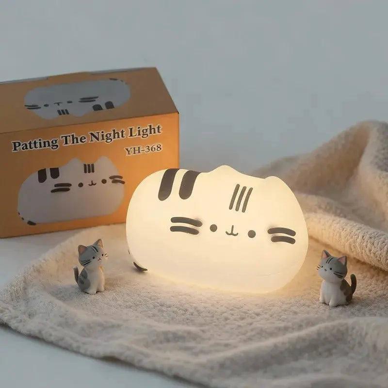 Pusheen Night Light | Glow In The Dark | Battery Free | Cartoon Cat