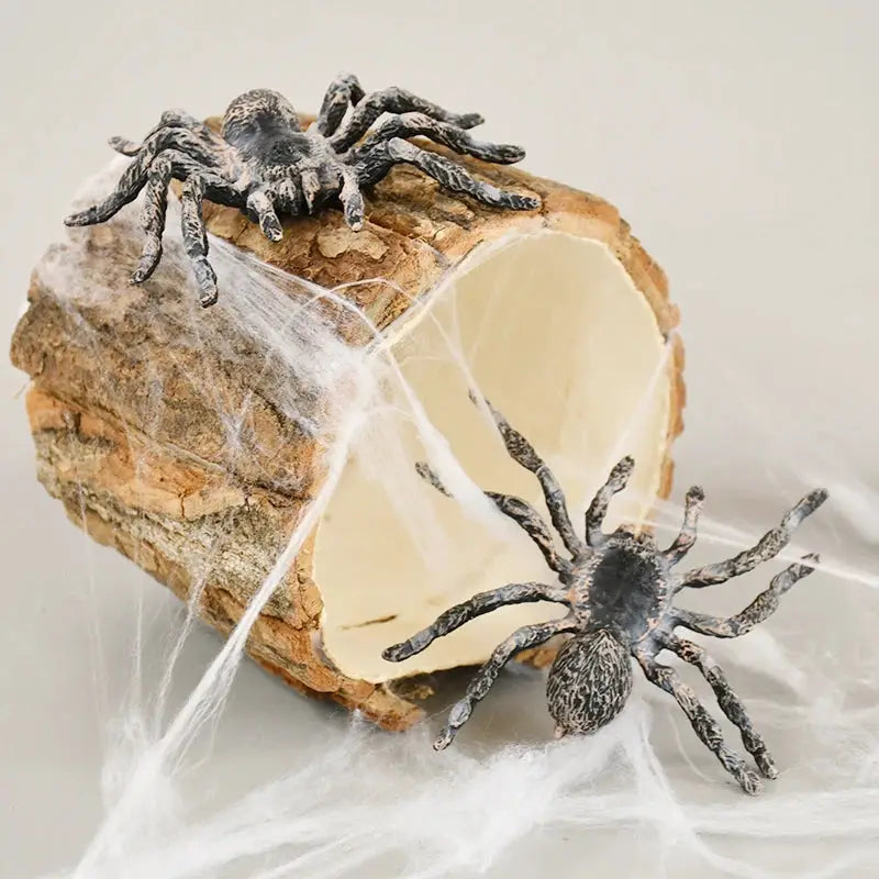 Realistic Spider Figure | Giant Plastic Tarantula | 2 Pcs 4 Pcs