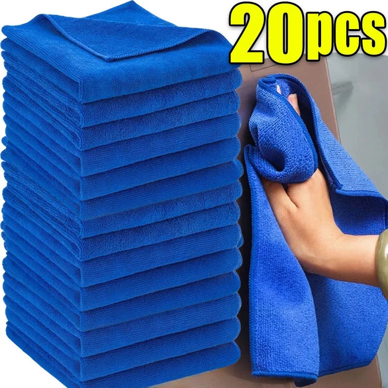 Microfiber Towels | 30x30cm | 20Pcs/10Pcs/1Pcs | 30x30cm, 30x65cm