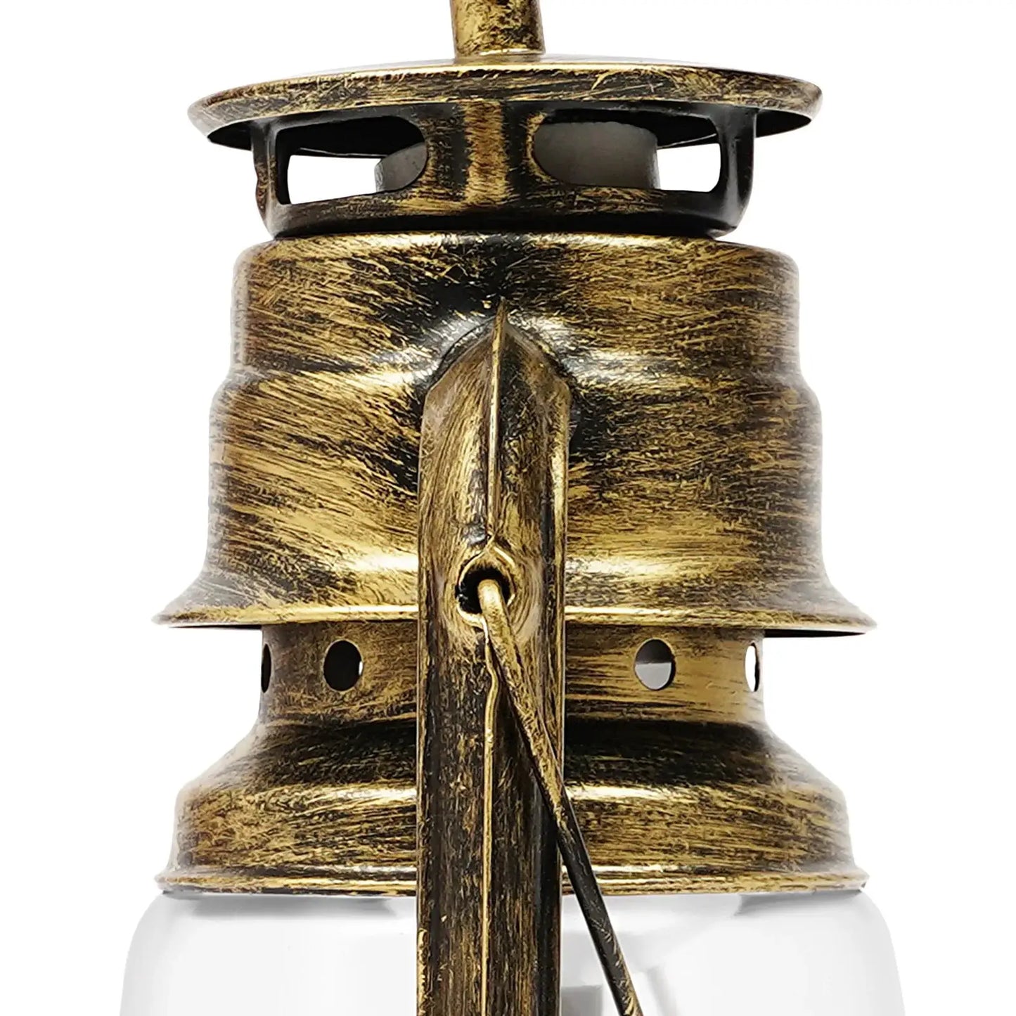 Bymaocar Industrial Antique Bronze Plastic Lantern Sconce Indoor Garden Porch Exterior Wall Light for Home Yard Patio Decor from PriceLows™