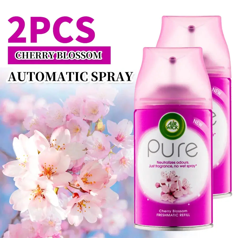 Automatic Spray Air Freshener Refill | 6.2 Oz Per Canister | 2 Pack Sets