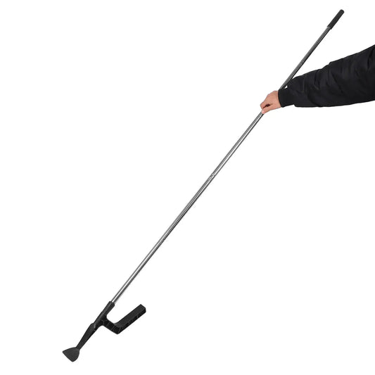 Detachable Roof Gutter Cleaning Scoop Long Handle Adjustable Roof Leaf Removal Tool Gutter Cleaner Tool for Leaves Debris Fall from PriceLows™