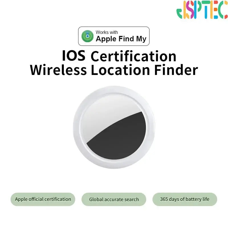 Bluetooth Tracker | IPX5 Waterproof | iOS Compatible | Compact Size