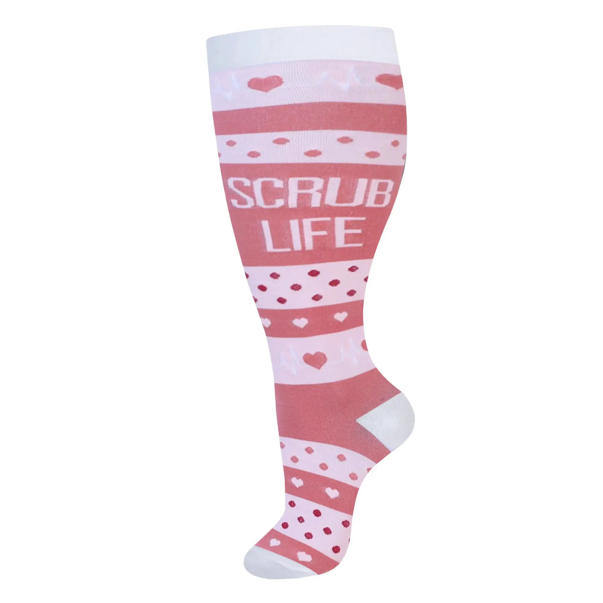 Compression Socks | 20-30 Mmhg Pressure | Wide Calf | 2Xl To 4Xl