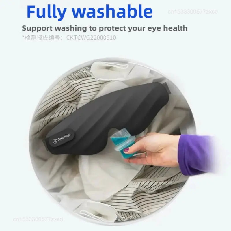 Dreamlight 4S Eye Mask Sleep 3D Stereoscopic Aid for Men Women for Sleeping Block Out Light Adjustable Portable Eye Masks from PriceLows™