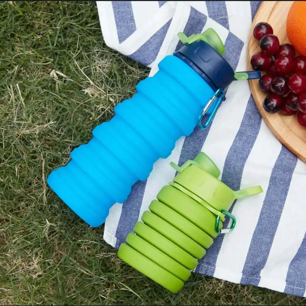 Large-capacity Collapsible Sport Bottle Retractable Leak Proof Sports Water Bottle Portable Reuseable Foldable Drinking Cup from PriceLows™
