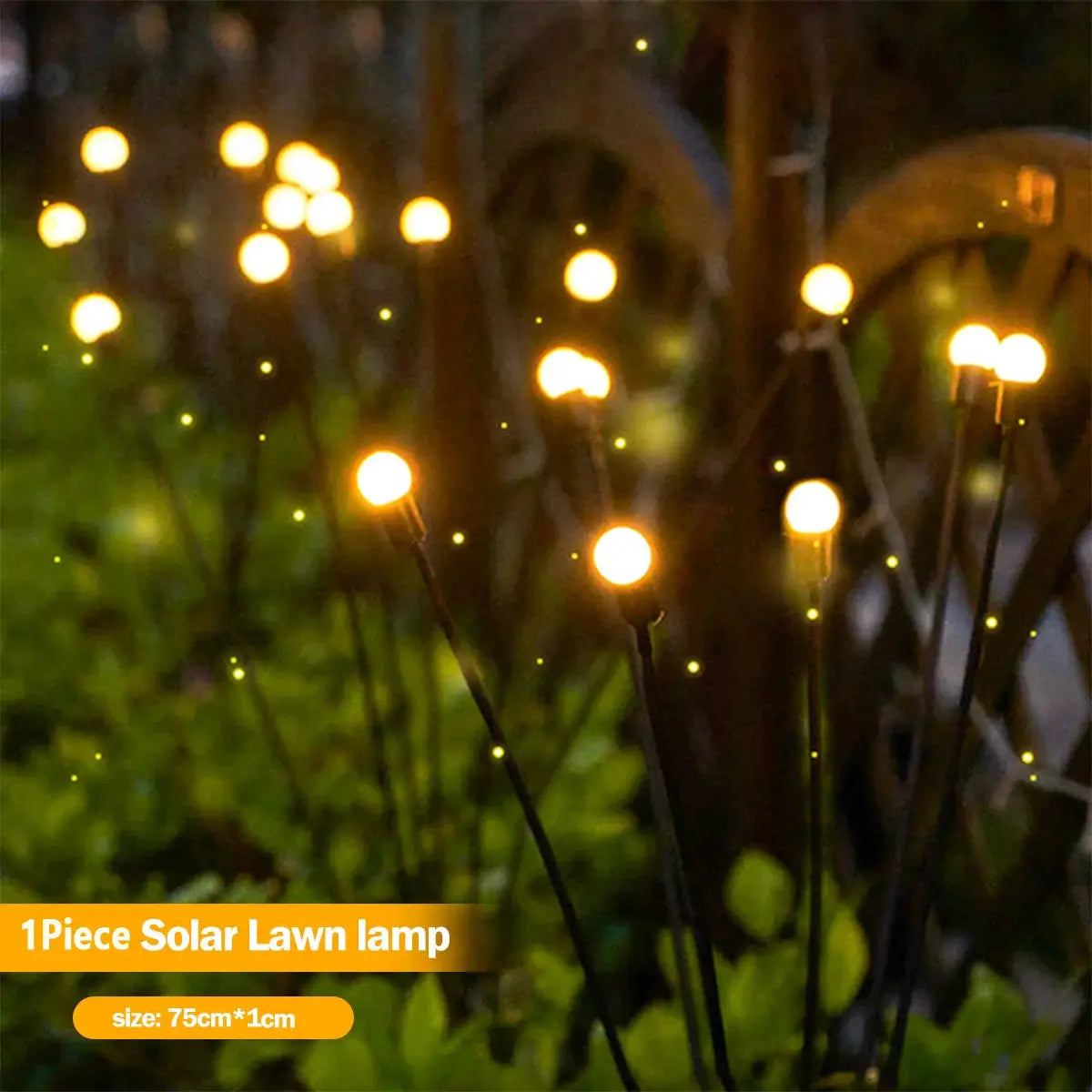 Solar LED Light Outdoor Waterproof Garden Sunlight Powered Landscape Lights Firefly Garden Lights Lawn Garden Decor Solar Light from PriceLows™