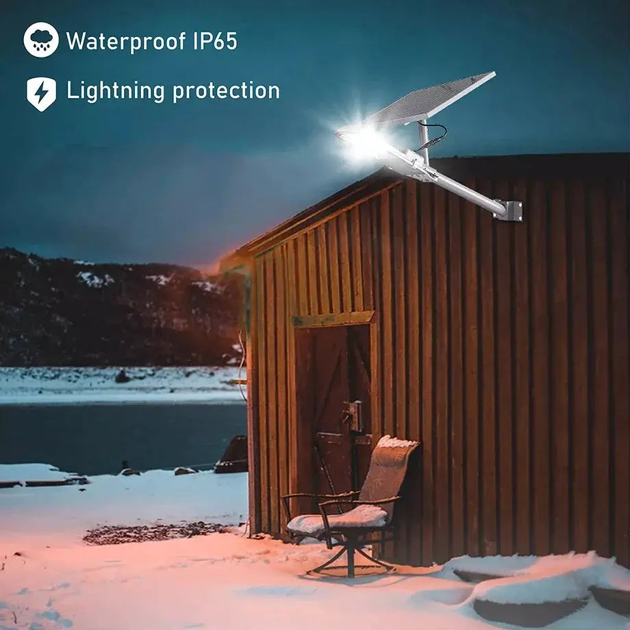 200W Powerful Solar Light Outdoor Solar Street Light 6000mah Waterproof Automatic Dusk to Dawn Street Light For Garage Garden from PriceLows™