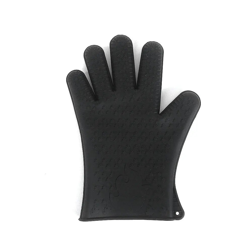 Silicone Oven Gloves | Heat Resistant | Full Finger | One Size