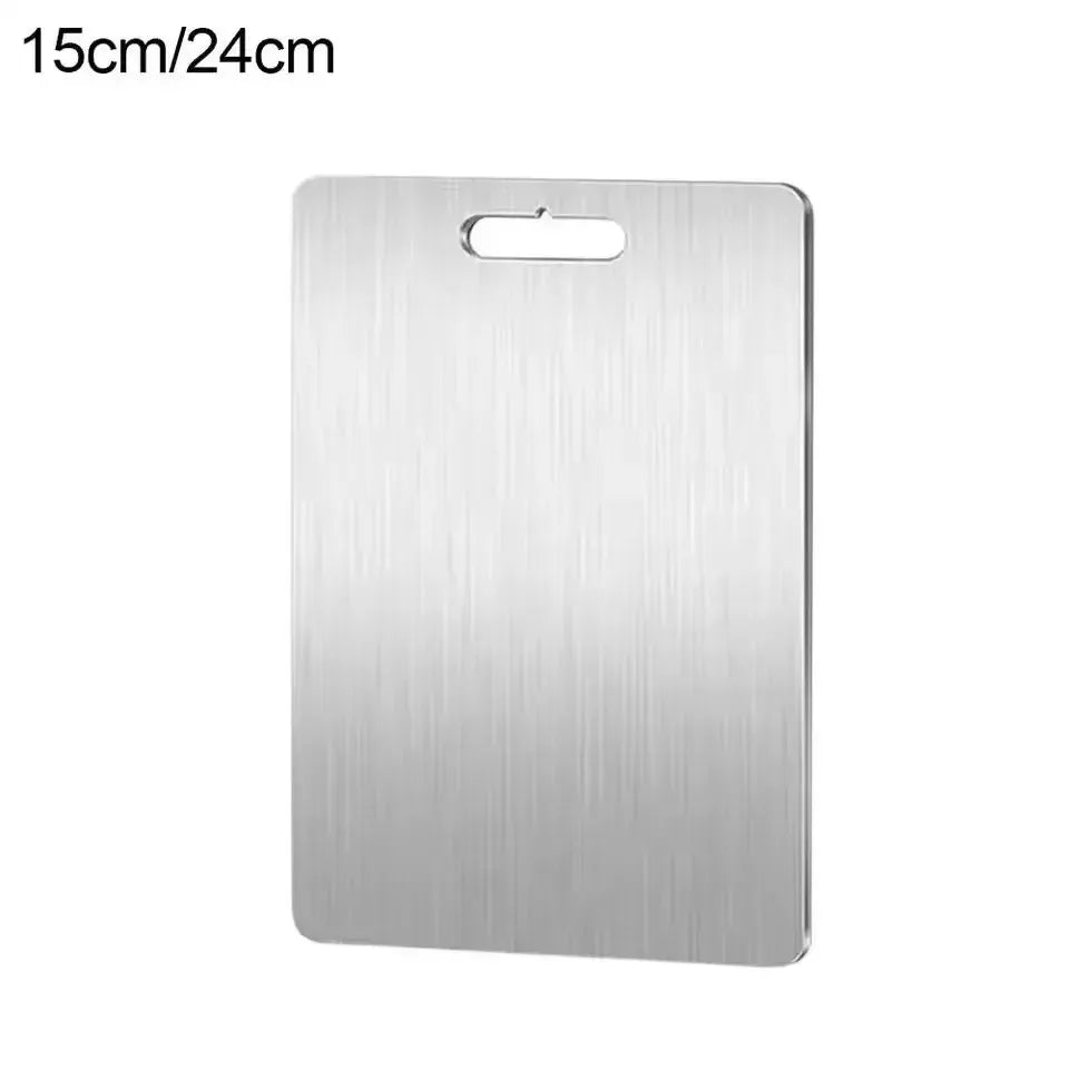 Stainless Steel Cutting Board | Double Sided | 316 Steel | Juice Groove