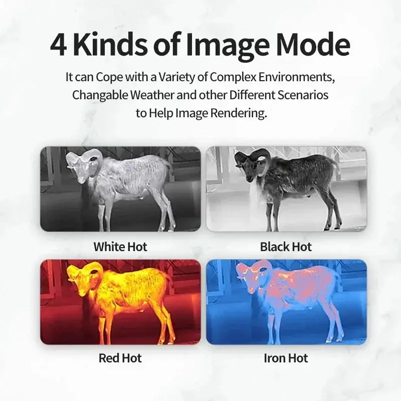 Monocular Thermal Imager Vision Enhancement Imager for Hunting Thermal Vision Professional Outdoor Hunting Observation from PriceLows™