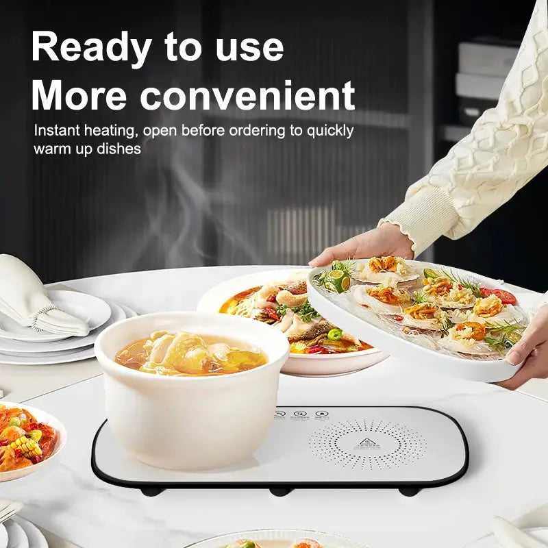 Electric Warming Tray | Fast Heating | Full Surface Heating | Multifunctional