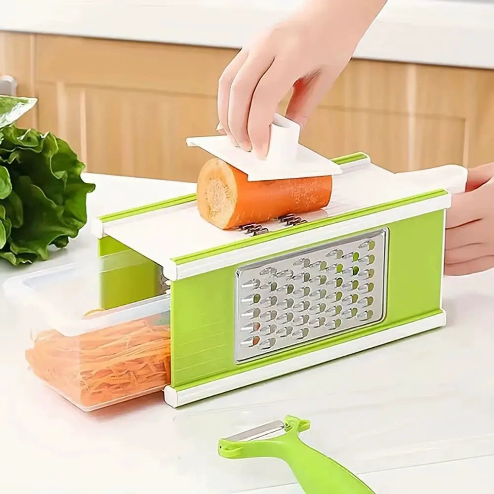 Vegetable Chopper Slicer | 5 In 1 ABS | Multifunctional Kitchen Tool