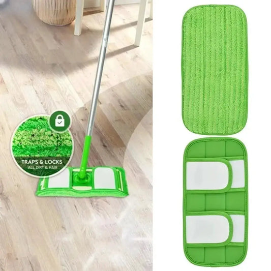 1/2/4 Pcs Reusable Microfiber Mop Pads for 12-inch Swiffer Sweeper Cleaners Washable Fiber Cloths Household Mopping Accessories from PriceLows™