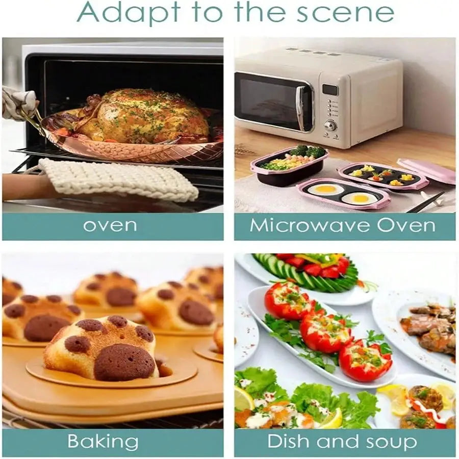 Oven Mitts | Heat Resistant Silicone | Non Slip Grip | Single Pack