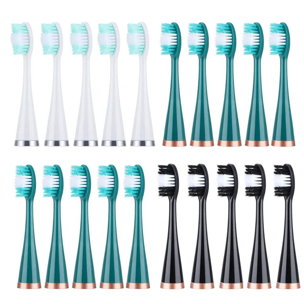 10pcs/lot Ultrasonic Electric Toothbrush Heads Replacement Brush Heads For Ultrasonic electric Toothbrush Whitening Teeth Brush from PriceLows™