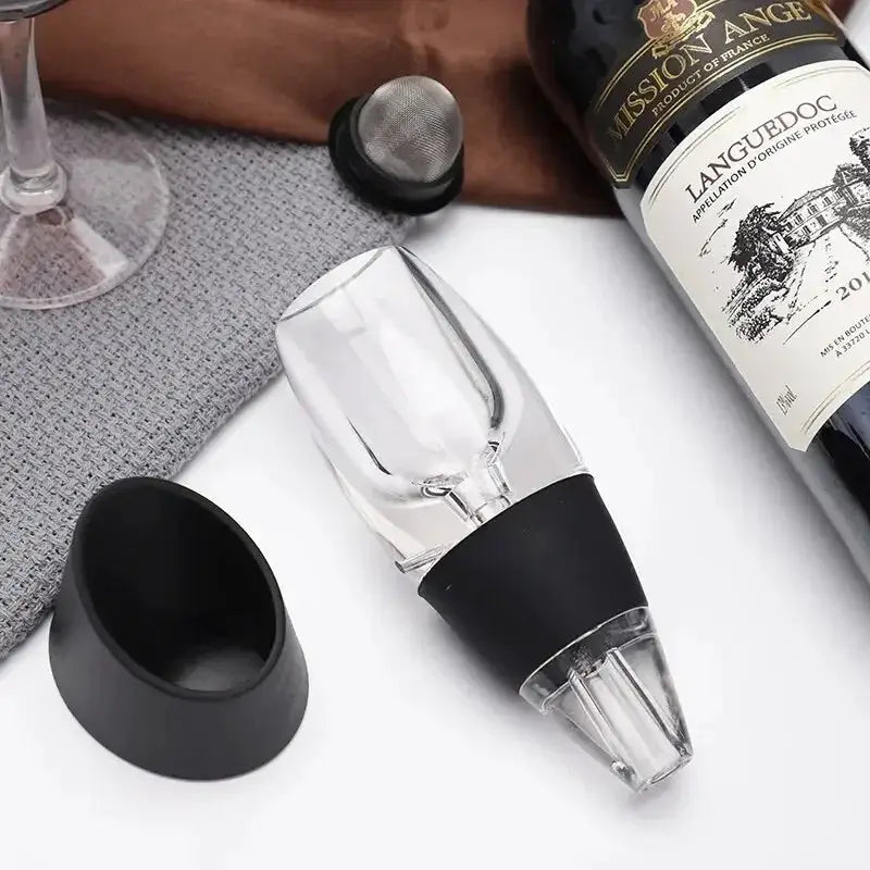 Magic Rapid Wine Decanter, Unbreakable Plastic Aerator for Wine Lovers, Gift-Ready Promotional Accessory for Parties & Home Bars from PriceLows™