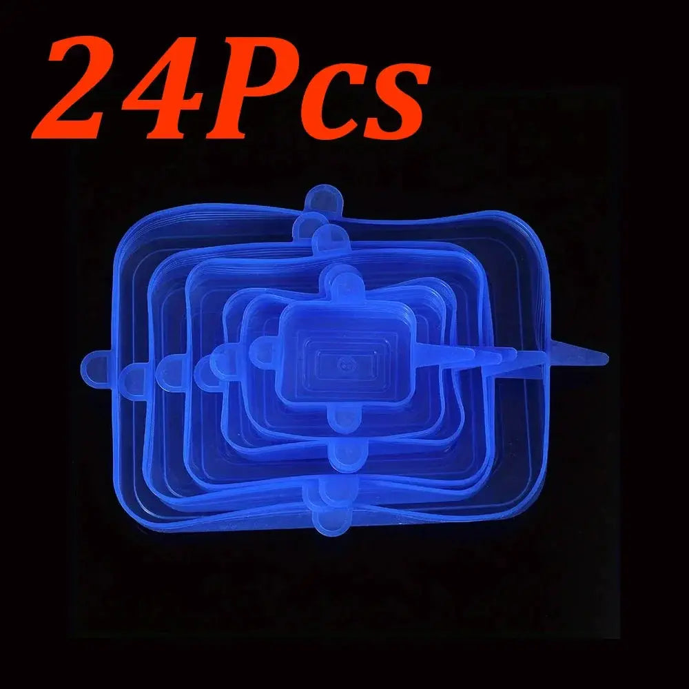 Silicone Stretch Lids | Food Grade | Reusable | Assorted Bowl Sizes