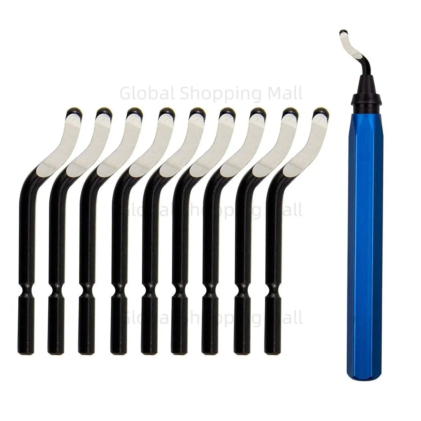 Metal RB1000 Repair Deburring Tool Kit Bit Rotary Deburr Blades Remover Deburring Tool Set for Wood Plastic from PriceLows™
