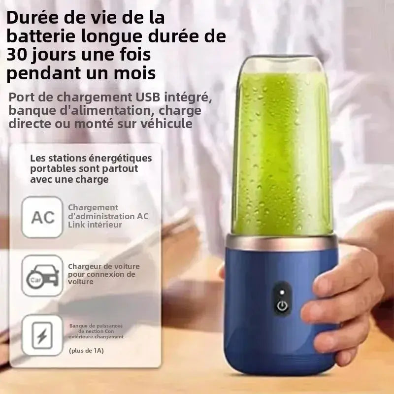 6 Color 400ml Portable USB Blender Electric Travel Juicer Cup For Smoothie Milkshake Kitchen Mini Mixer Tool from PriceLows™