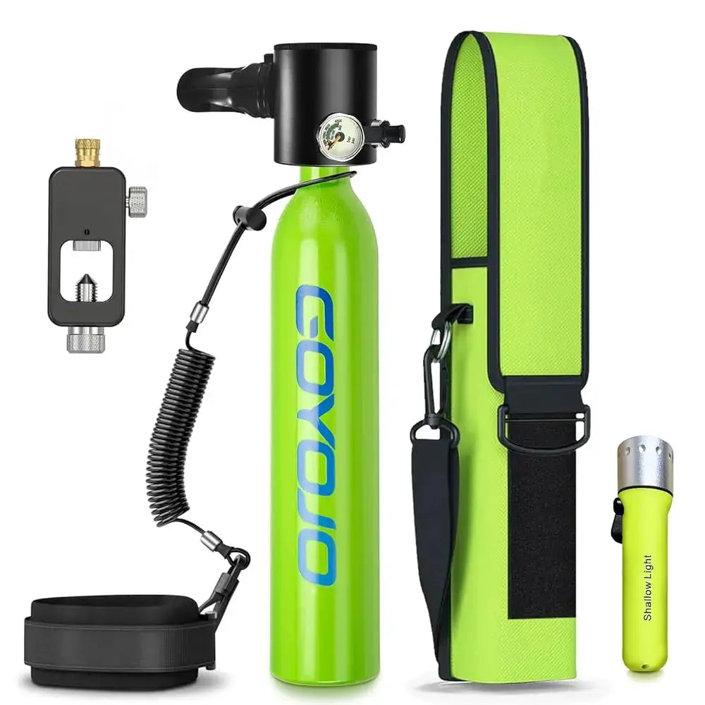 Mini Scuba Tank | 0.5L | Emergency Pony Bottle | Freediving