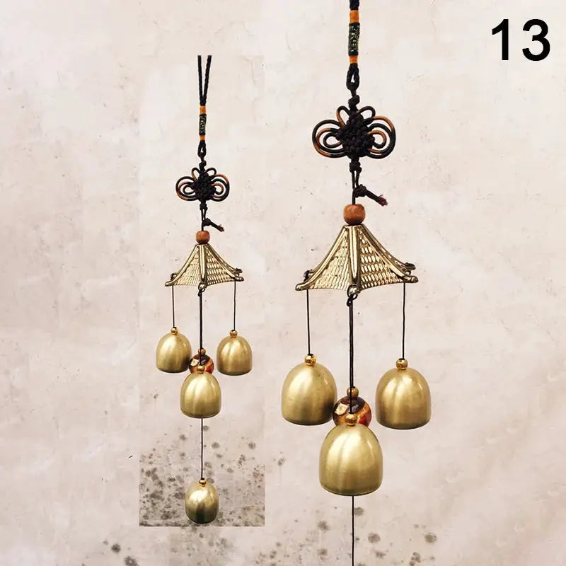 Antique Wind Chime Copper Yard Garden Outdoor Living Decoration Metal Wind Chime from PriceLows™