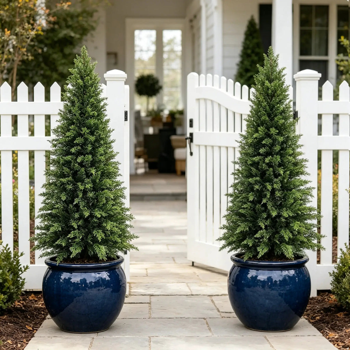 Artificial Cedar Topiary | UV Resistant | Indoor Outdoor | 2 To 6 Ft