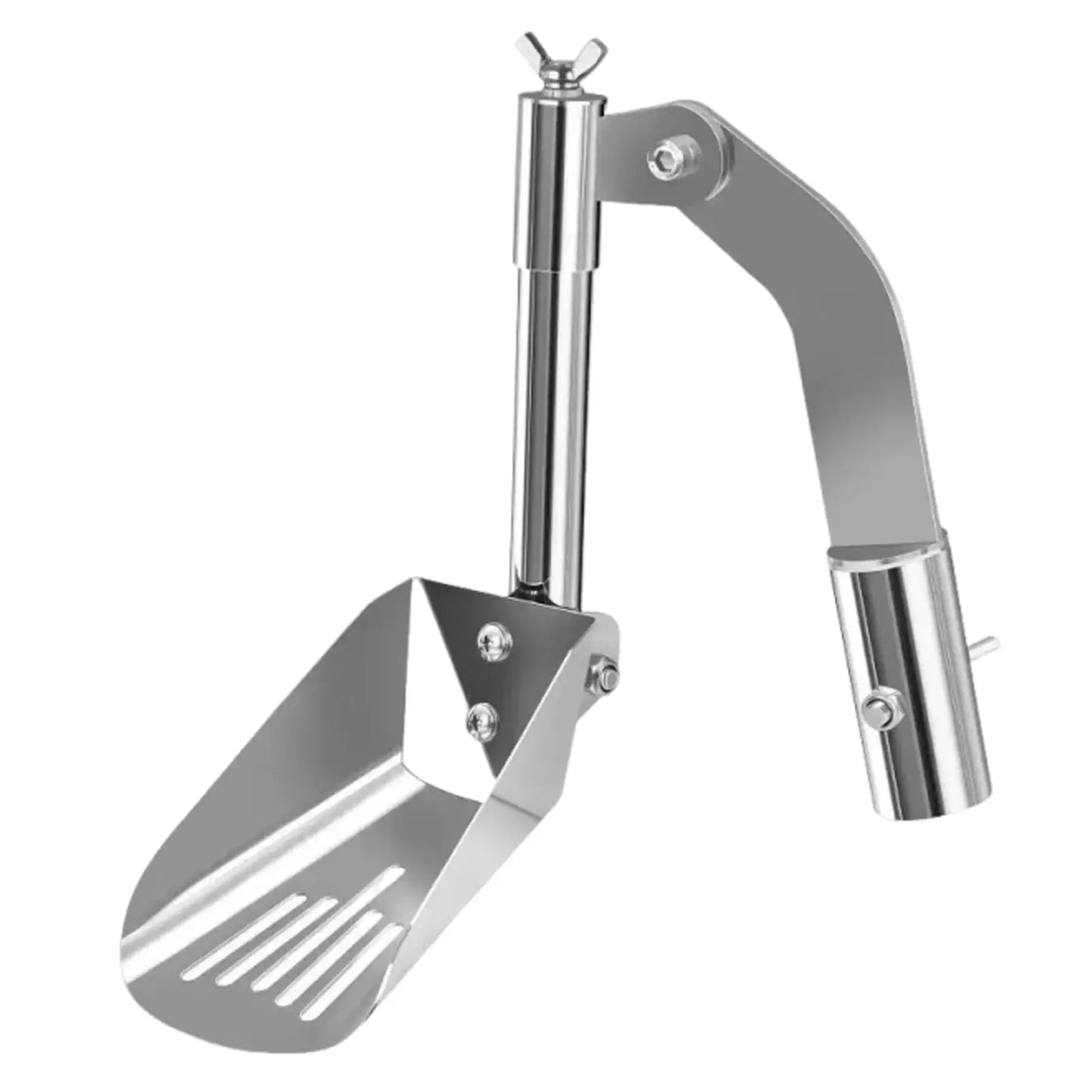 1pc Gutter Cleaning Shovels Thicken Rustproof Gutter Cleaner Scoop Foldable Sturdy Leaf Cleaning Spoon Roof Eave Gutters from PriceLows™