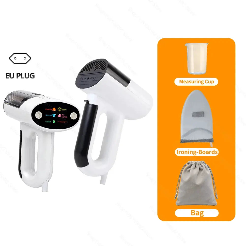 Handheld Garment Steamer | Powerful Suction | Fast Heating | 220V