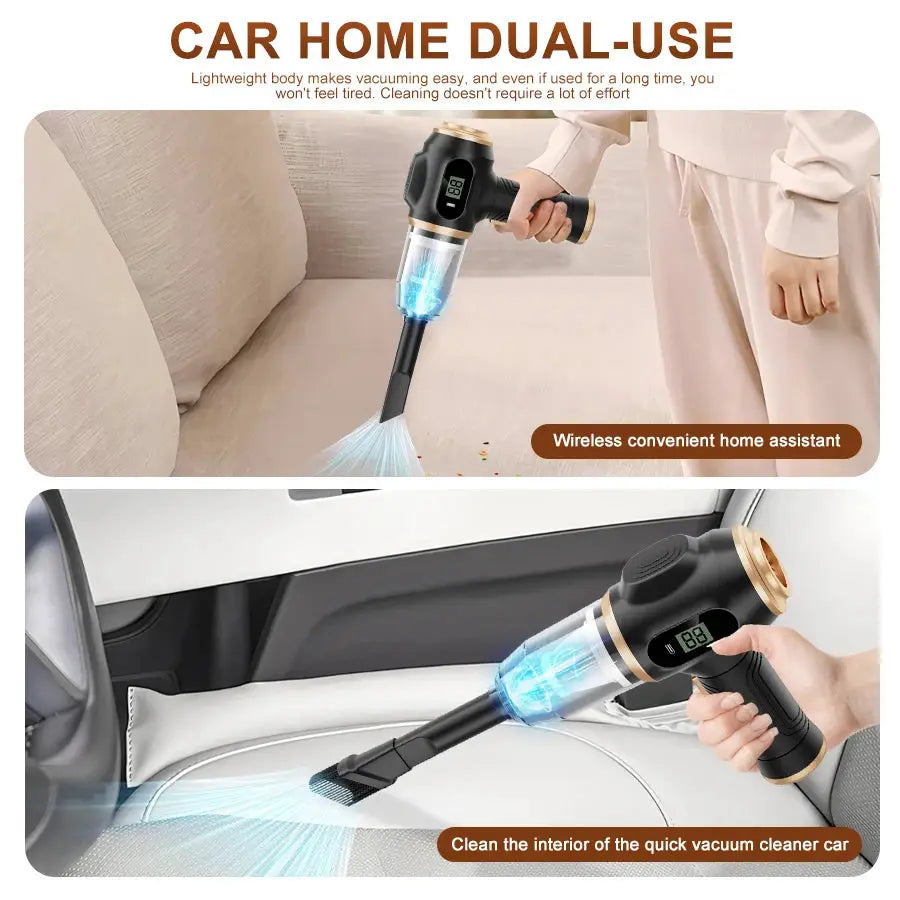 Cordless Handheld Vacuum Cleaner | Battery Life 1.5-2 Hours | Dust Box 0.5 L