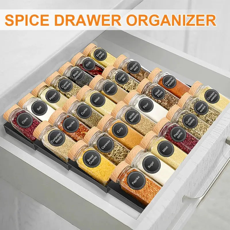 Glass Spice Jars | Bamboo Lids | Clear Glass | 6 12 24 Pcs