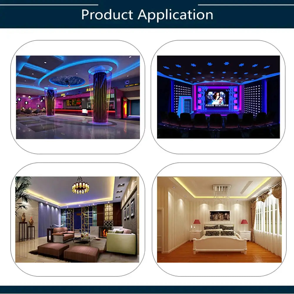 DC 5V 12V 24V Mini RGB Bluetooth Dimmer LED Controller Music Bluetooth Smart APP Controller Control For RGB LED Strip Light from PriceLows™