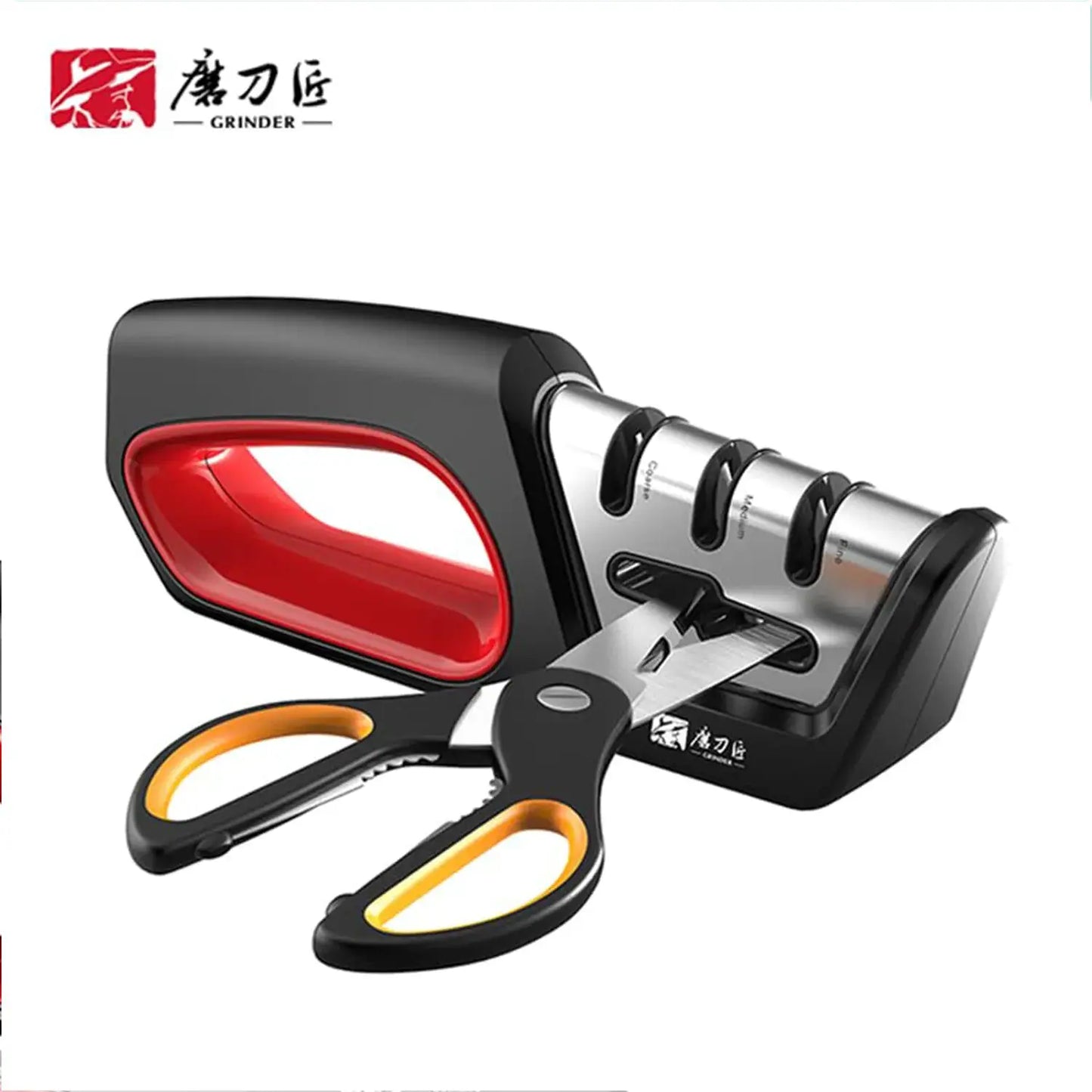 Knife Sharpener | Four In One | Serrated Knife And Scissor Sharpening | One Size