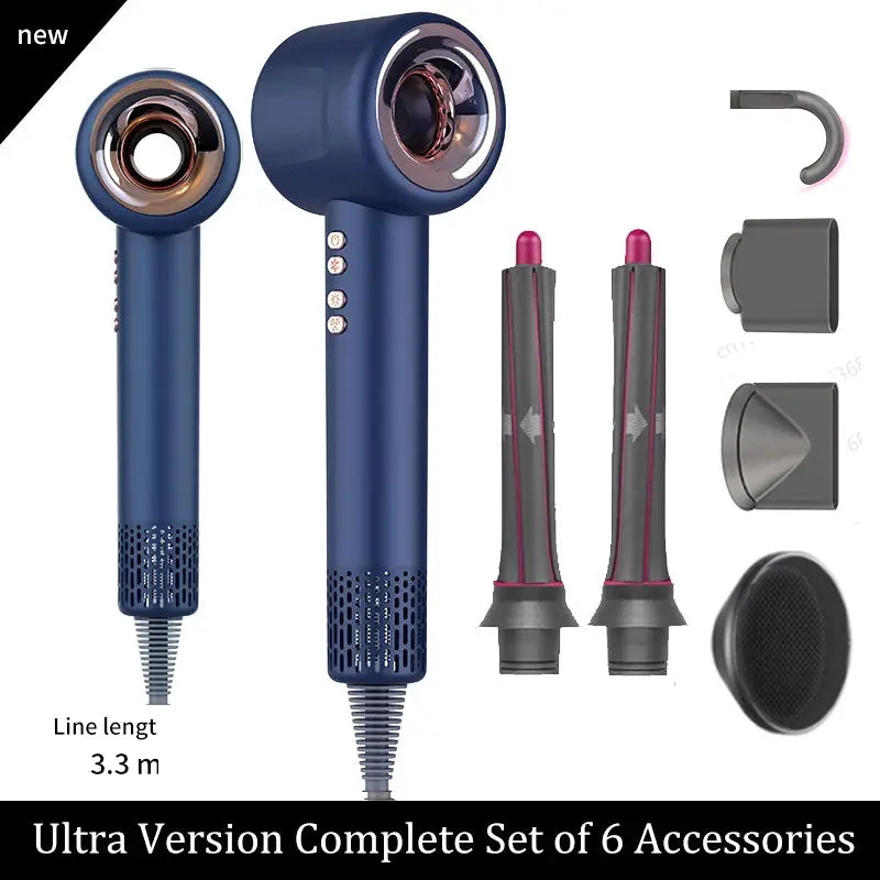 Leafless Hair Dryer | Negative Ion | Brushless Motor | Thermostatic Control