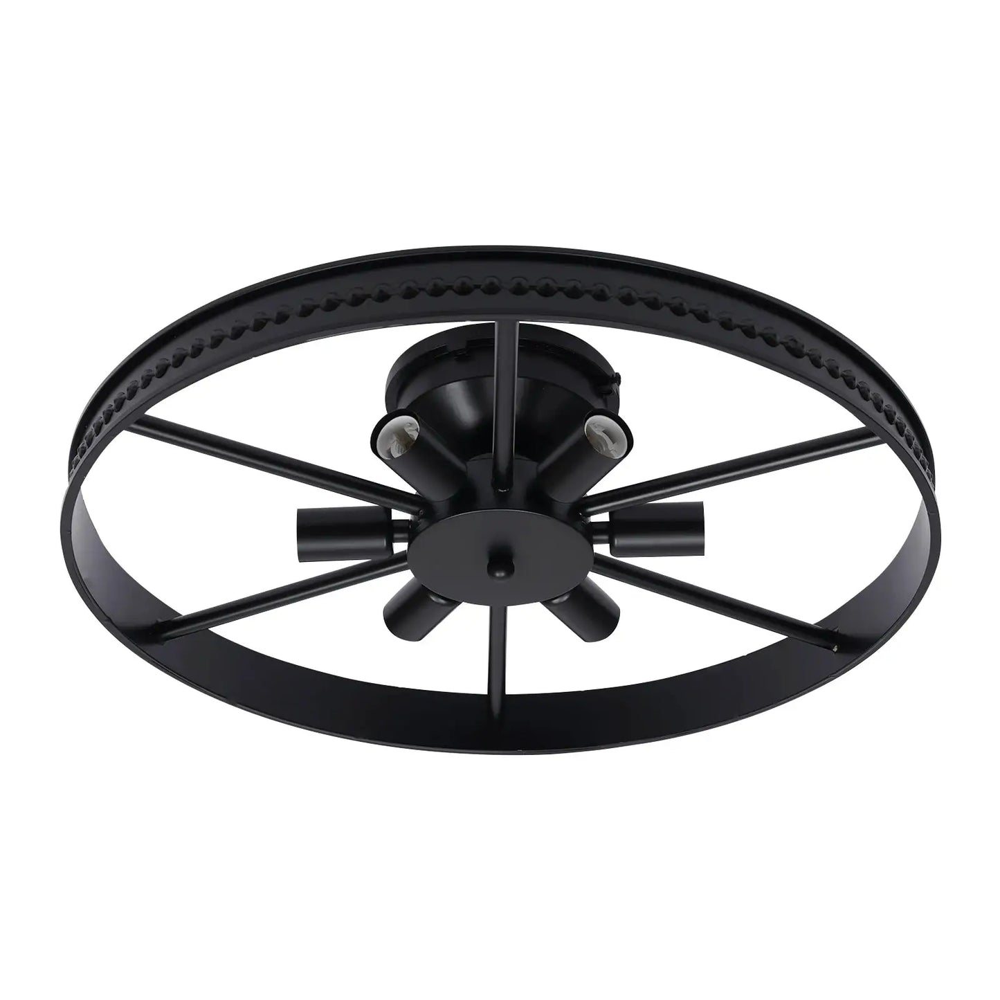 110V Industrial Round Ceiling Light, Ceiling Lights for Residential and Commercial Lighting Bedroom, Kitchen, Bathroom from PriceLows™
