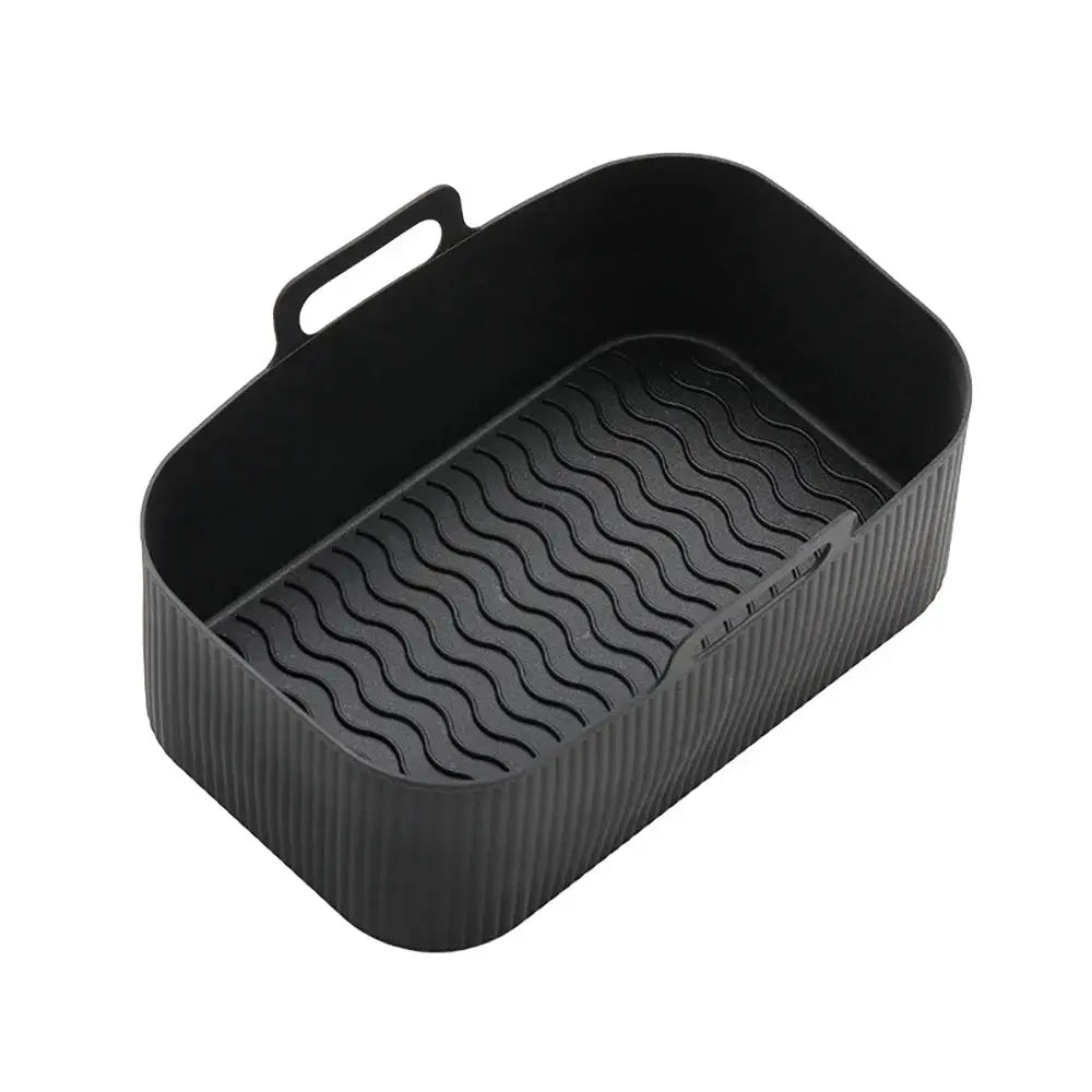 Silicone Air Fryer Liners | 7.67 x 4.92 in Square | Reusable Mats | Ninja DZ201