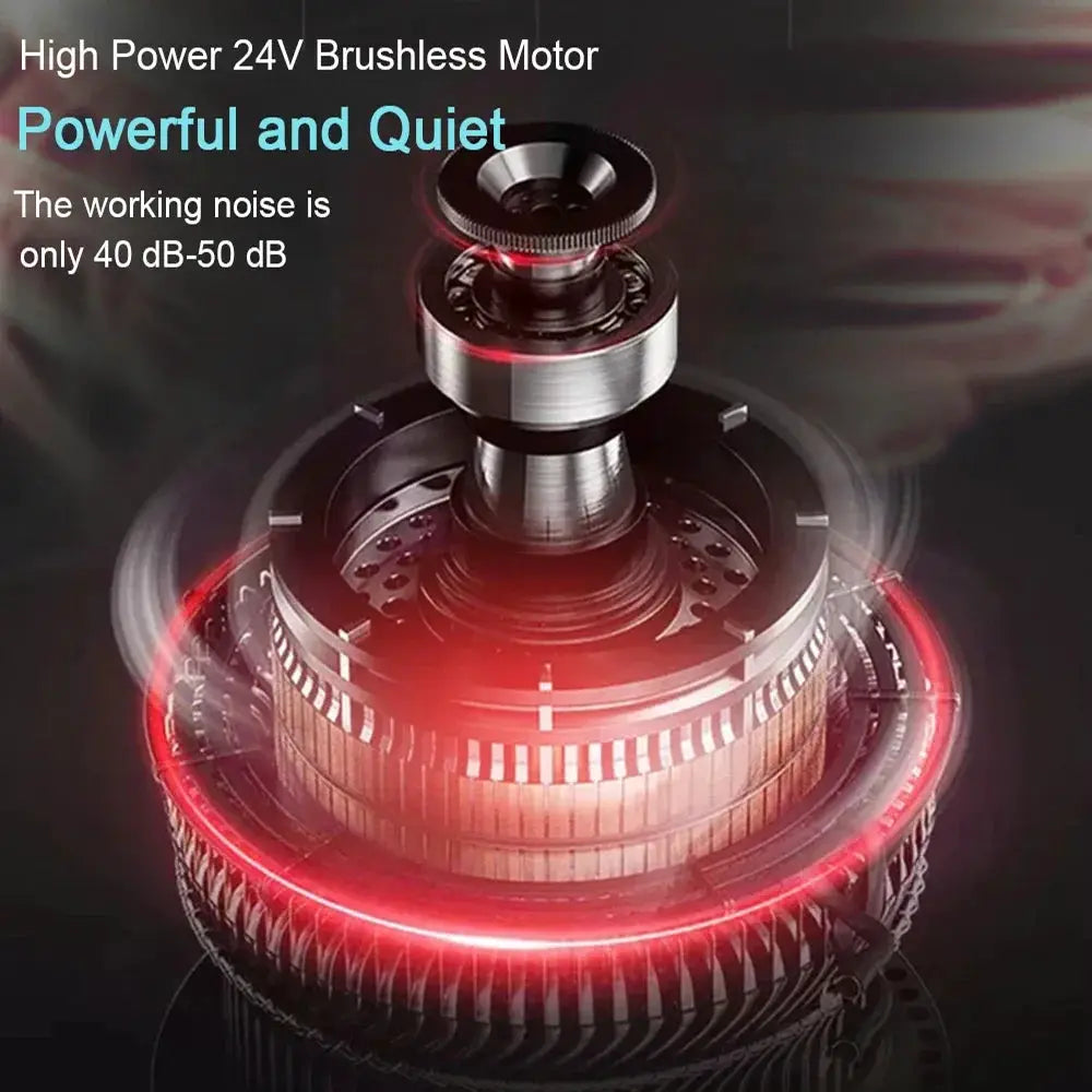 Massage Gun | 24V Power | 12 Speed Levels | Hot Cold Compress