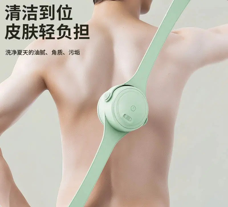 Electric Bath Brush | Long Handle | Automatic Back Scrub | All In One
